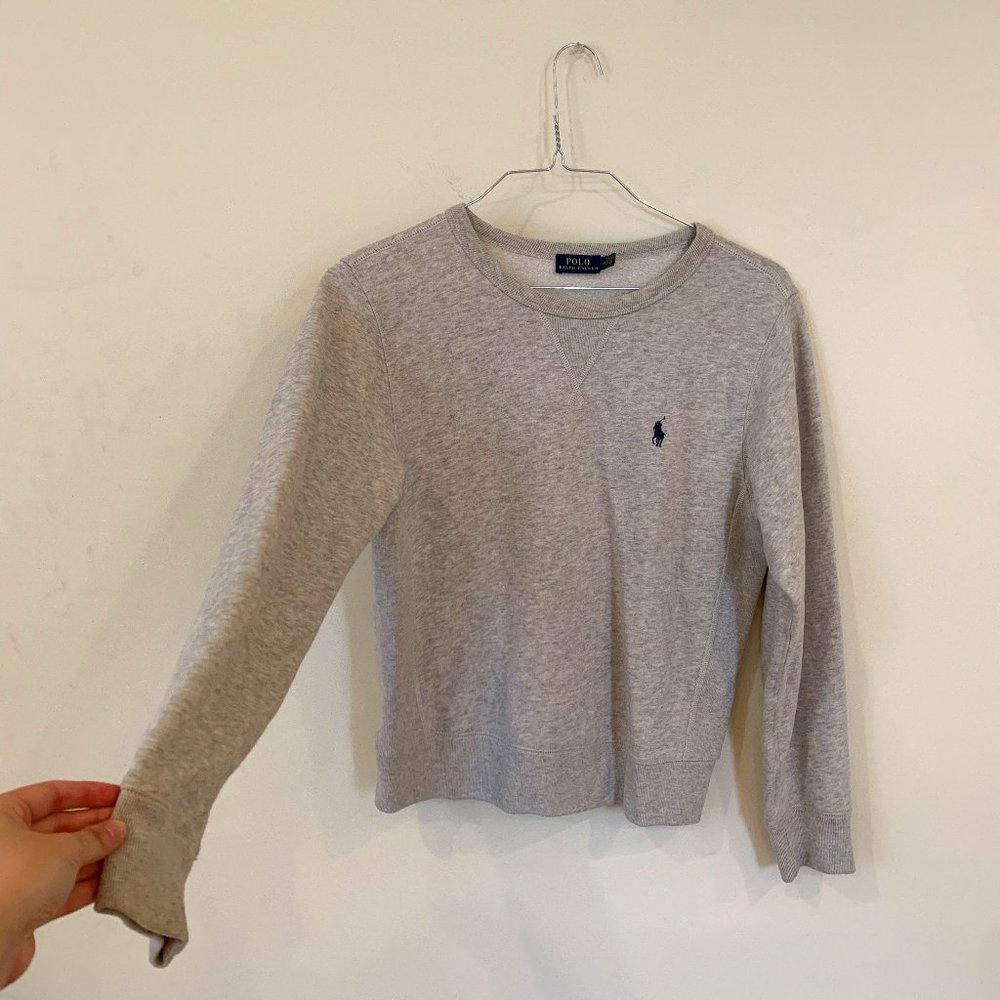 Grey Polo Ralph Lauren Crew Neck
